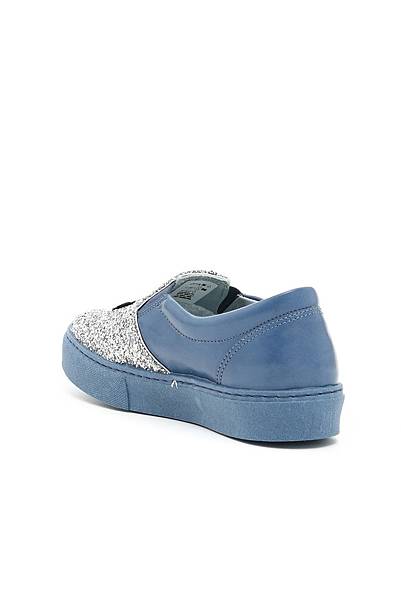 Chiara Ferragni FLIRTING GLITTER SLIP-ON SNEAKERS blue9