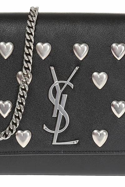 Saint Laurent Heart monogramme chain bag7