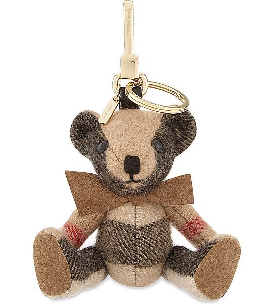 Burberry bear-charm blue-check-5