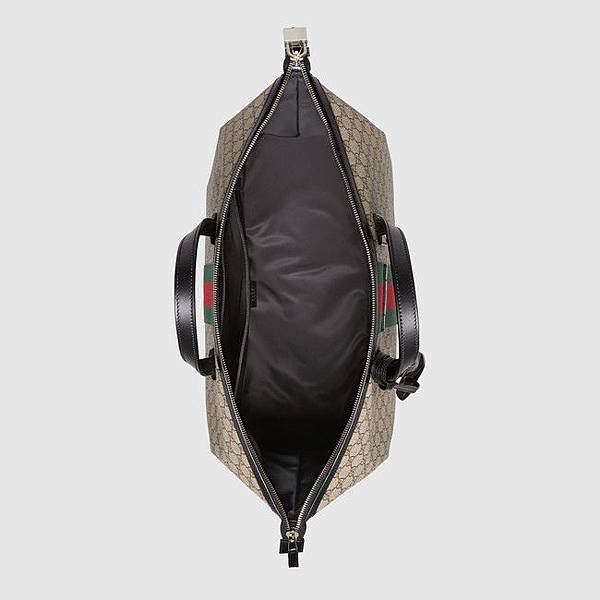 Gucci Light-web-GG-supreme-duffle3