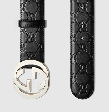 Gucci Signature leather belt1