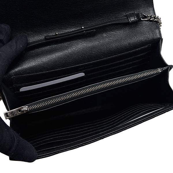 Saint Laurent Quilted mini envelope clutch14