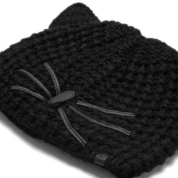 Knitted Cat Motif Hat4