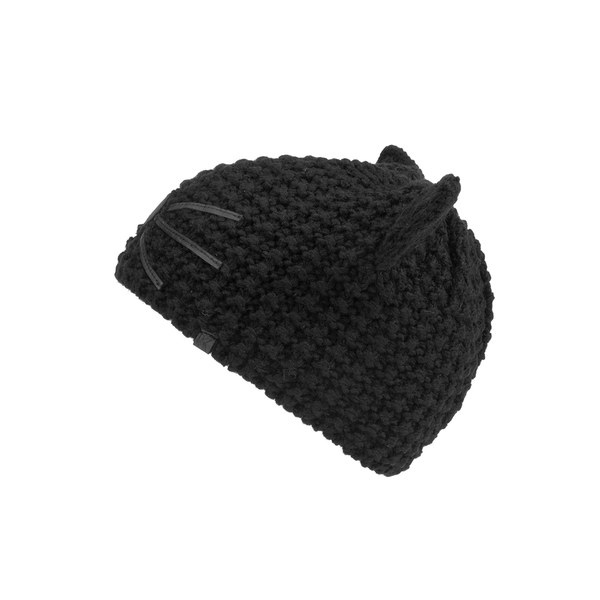 Knitted Cat Motif Hat3