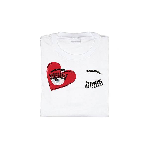 Chiara Ferragni Blink eye T shirt1237