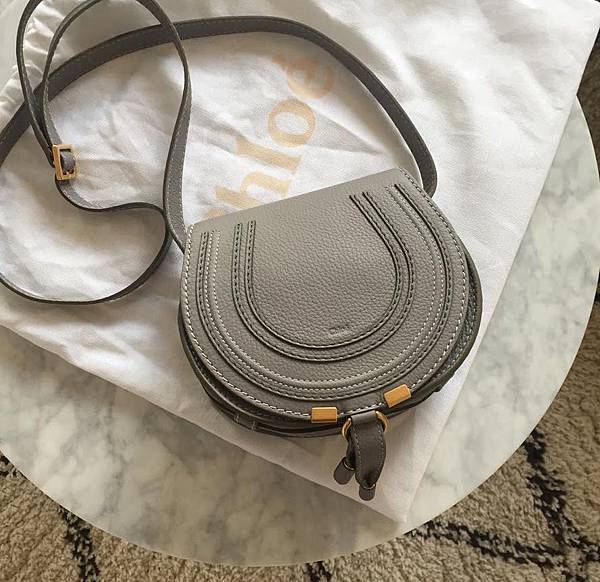 Chloe mini marcie grey6