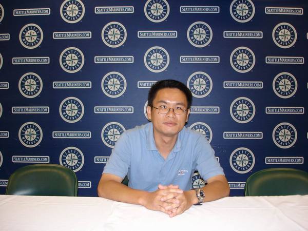 Miles as a Mariner(press conference) 