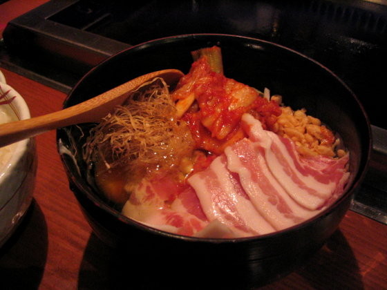 泡菜豬肉大阪燒