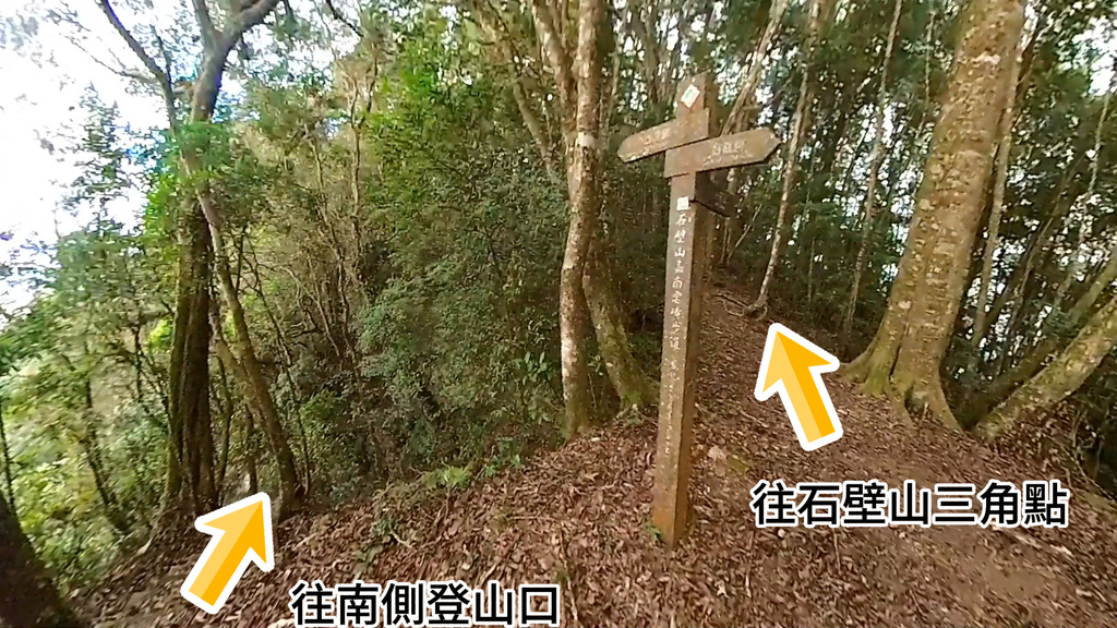 20241120~石壁山、嘉南雲峰登山步道｜南側登山口起登→