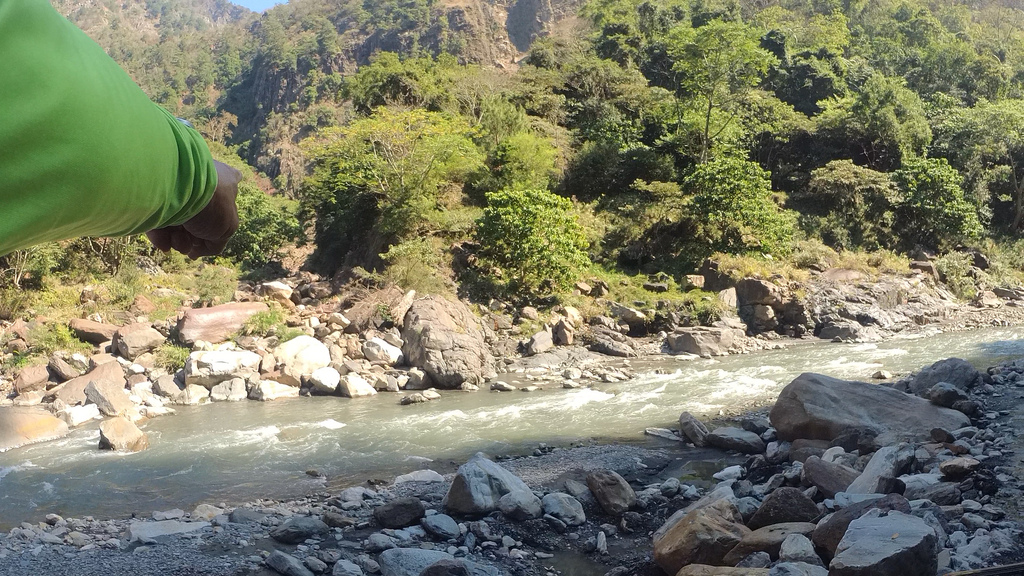 ｜走在一條季節限定隨時會消失的工程便道｜北港溪峽谷工程便道全