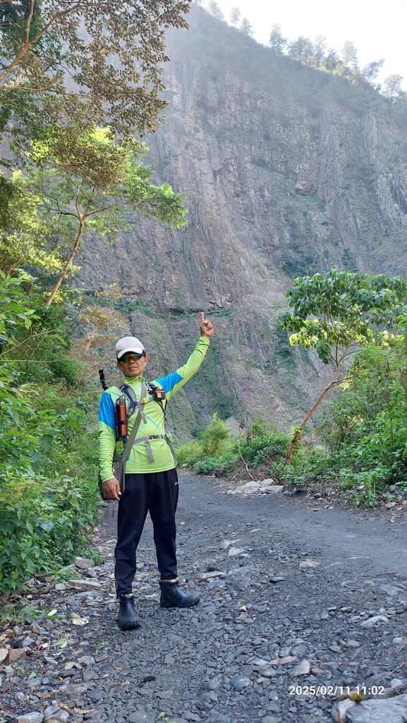 ｜走在一條季節限定隨時會消失的工程便道｜北港溪峽谷工程便道全