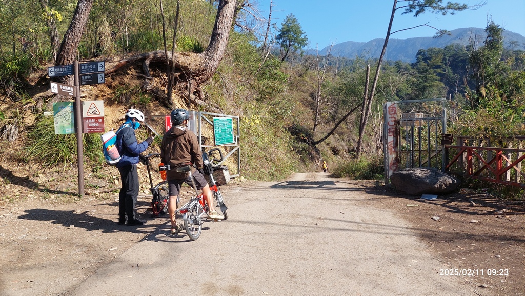 ｜走在一條季節限定隨時會消失的工程便道｜北港溪峽谷工程便道全