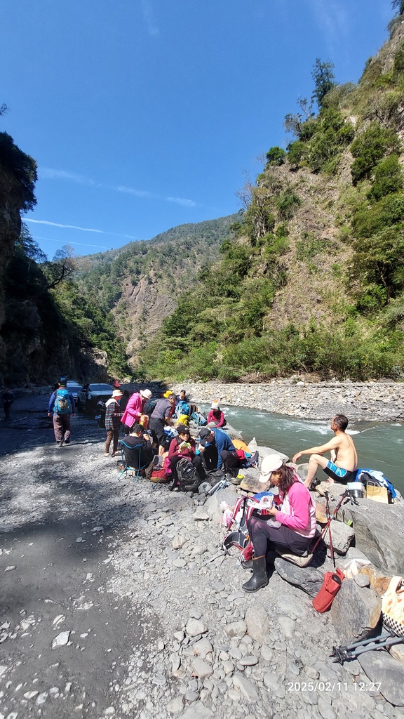 ｜走在一條季節限定隨時會消失的工程便道｜北港溪峽谷工程便道全