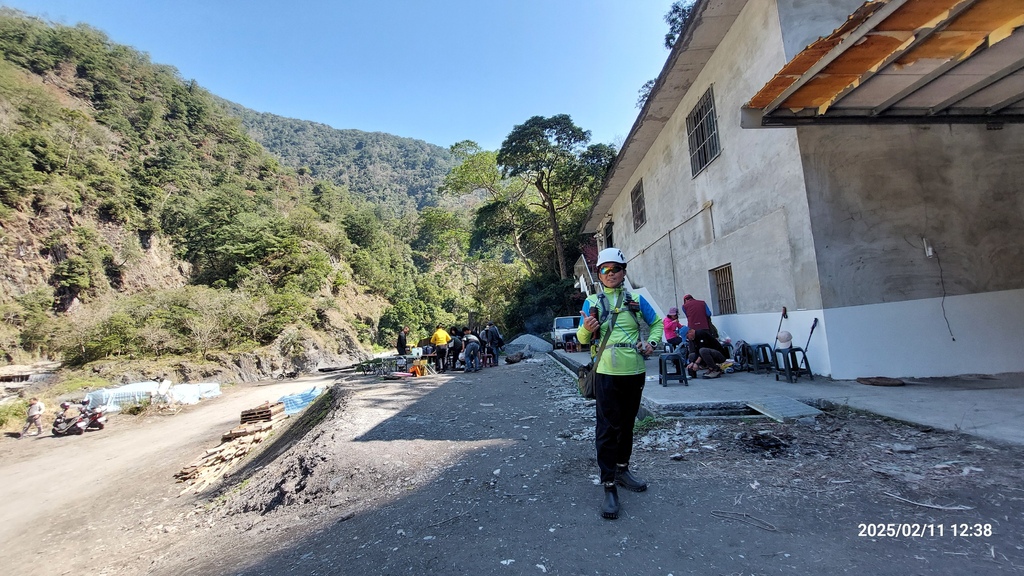 ｜走在一條季節限定隨時會消失的工程便道｜北港溪峽谷工程便道全