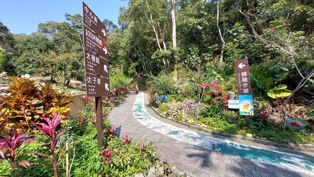 這條步道藏著巨龍？撼龍步道春季限定花海｜探索唯心聖教學院神秘