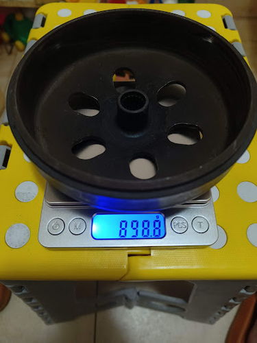 Tigra原廠小組碗公898g.jpg - 速克達傳動零件重量