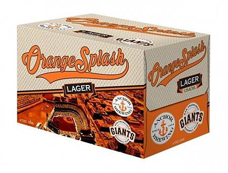 Orange Splash Lager 6罐裝包裝