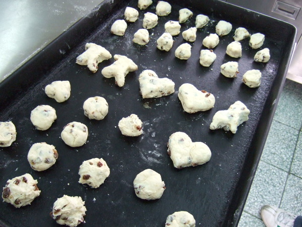 scone before baked