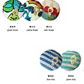 【馬卡龍】繽紛布包扣髮束/髮圈Macaron cloth buckle hair ring