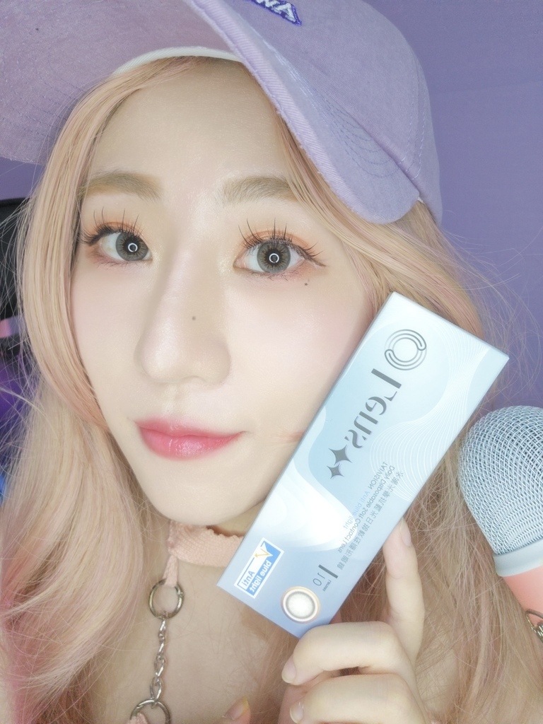 LENS++抗藍光日拋隱形眼鏡 我的直播好夥伴