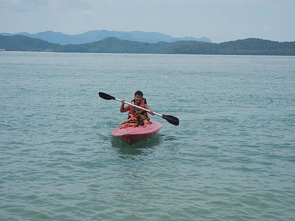 Day 6:蘭卡威某Resort的海邊。