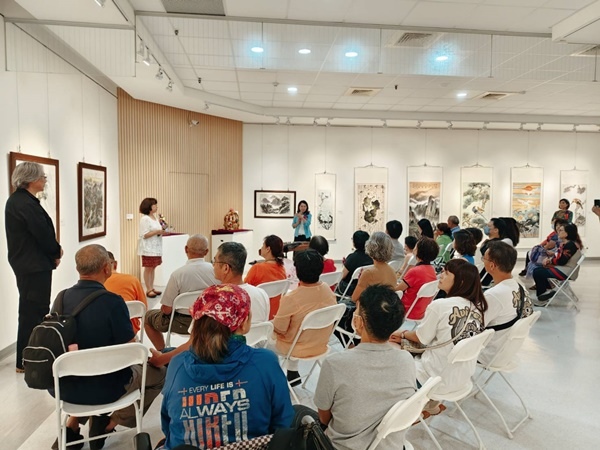 高雄市嶺南藝術學會《墨意彩思》會員聯展