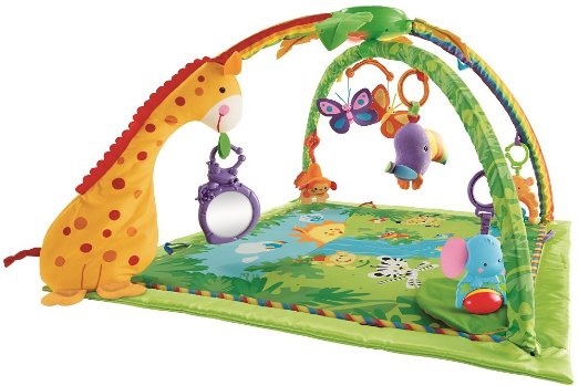 Fisher-Price Rainforest Melodies and Lights Deluxe Gym 