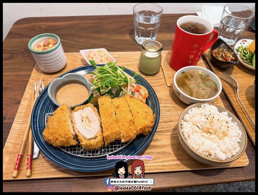 圖 來吃飯飯 超豐盛又超厚的炸豬排日式定食