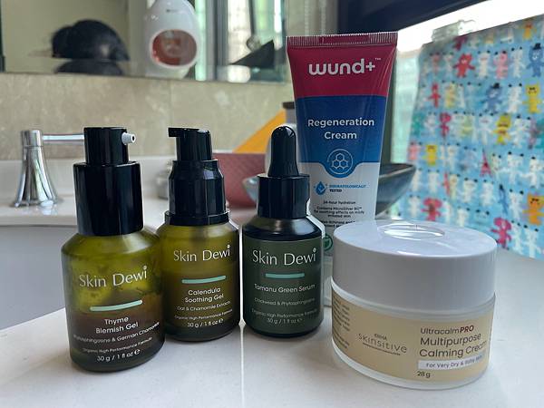 下巴濕疹 之 疤痕修護＆日常保養篇