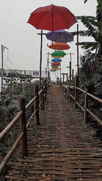 2023清邁、清萊自由行（7）－磐禧村的竹橋