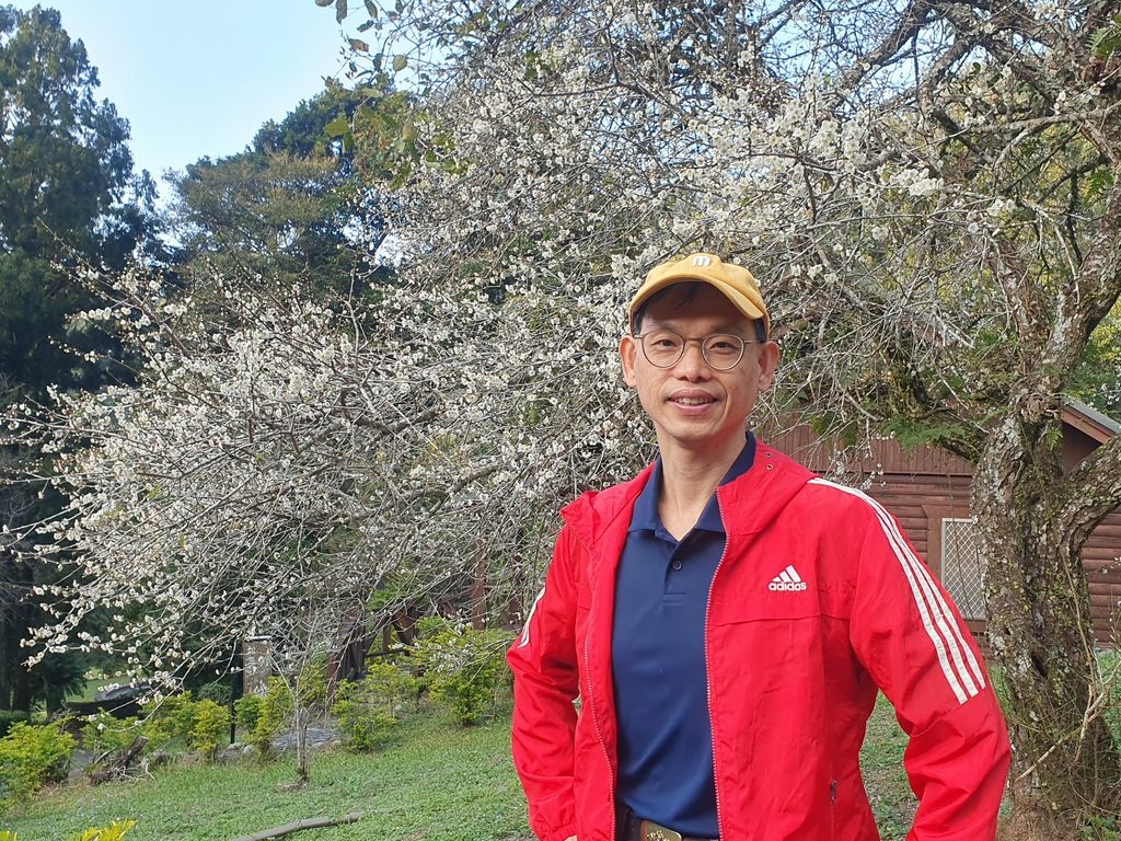 日月潭一月雪深冬臘月花盛開！