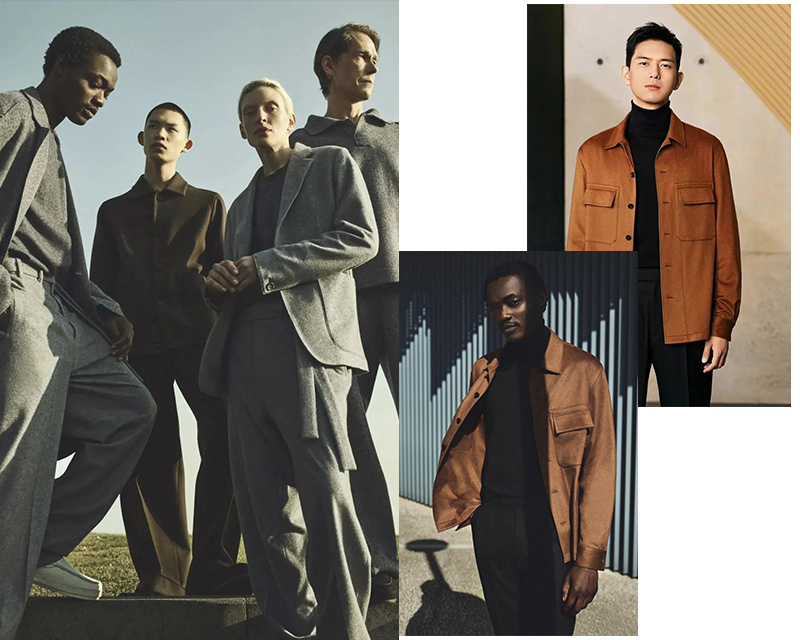 zegna 重塑外套 摩登男士