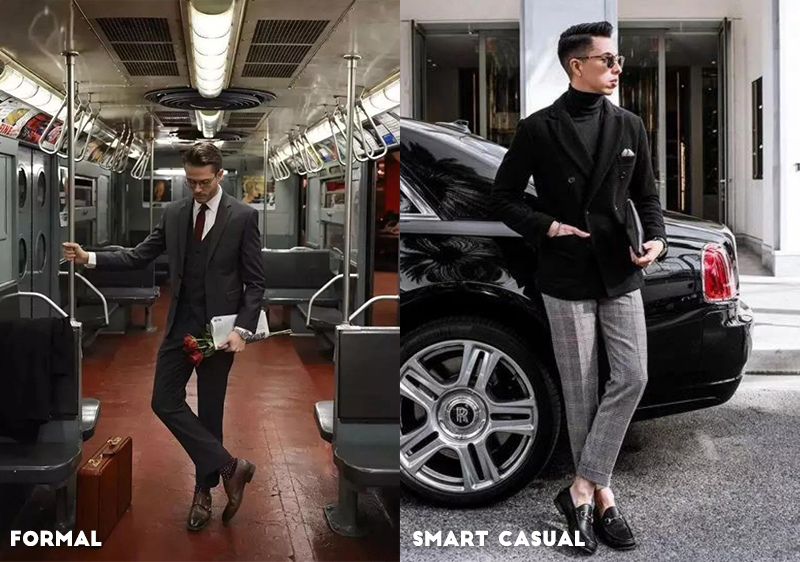 左圖為正裝 右圖為輕正裝