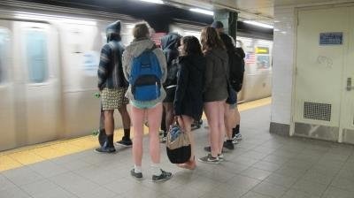 The No Pants Subway Ride 地鐵無褲日