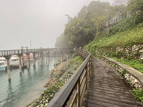 20200314 細雨中徒步日月潭環潭景點（步道）36K日月