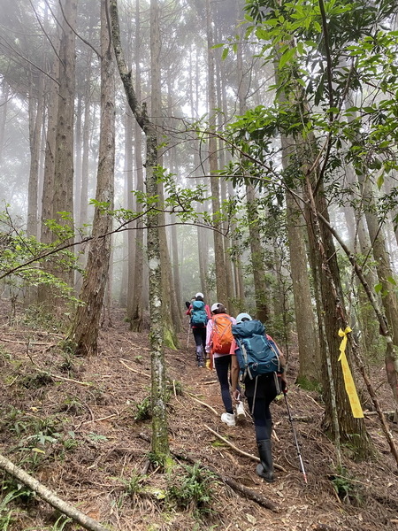 20221005 民都有山縱走西高橋山下石鹿古道