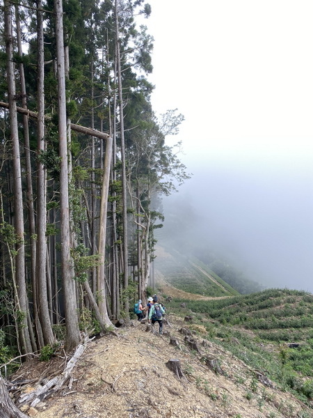 20221005 民都有山縱走西高橋山下石鹿古道