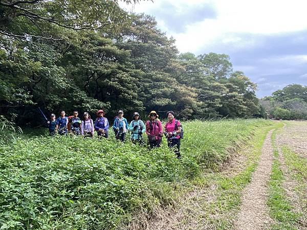 20231014 臺北大縱走第一段，關渡捷運站－二子坪，加碼