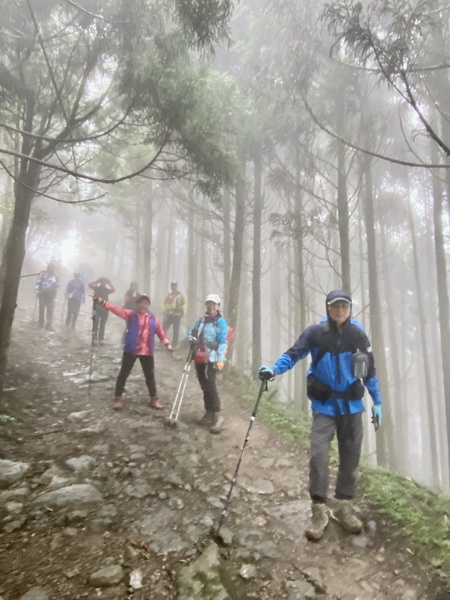 20231224 小百岳#030：新竹五指山（竹林禪苑上）