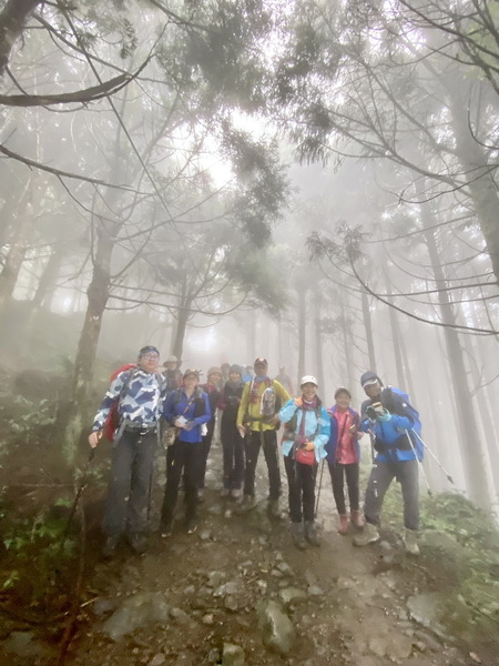 20231224 小百岳#030：新竹五指山（竹林禪苑上）