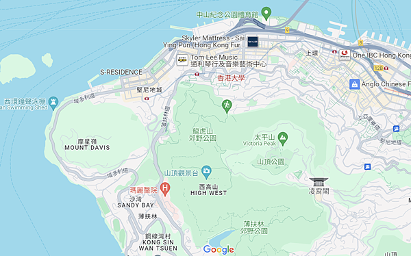 20240322 香港港島徑：香港大學－龍虎山郊野公園－山頂