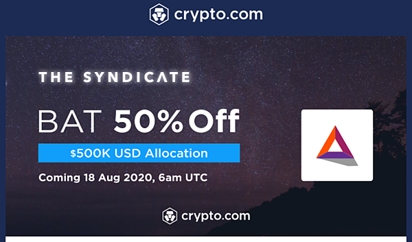 Get BAT at 50% Off! 18-19 Aug Only!