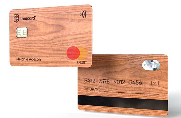 信用卡 世界第一木質信用卡(World’s first wooden debit card.)