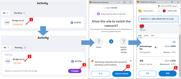 Polygon zkEVM｜公共測試網使用教學 How to Faucet and Bridge on Polygon zkEVM