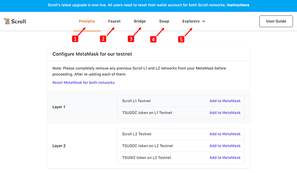 Scroll｜連V神都在推文的一條公鏈 Scroll Testnet 操作指南