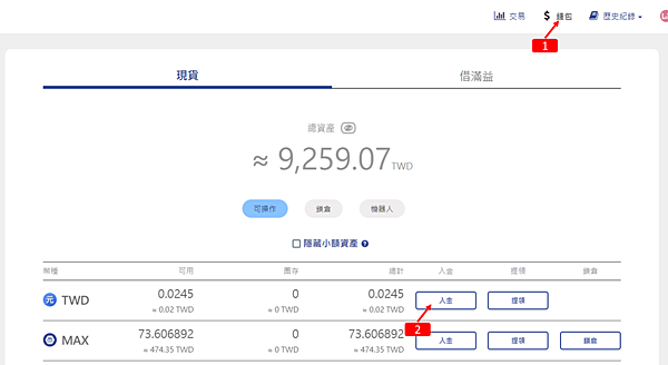 MAX交易所｜LV1&LV2註冊認証、台幣入金、USDT/TWD交易、USDT提領，使用教學