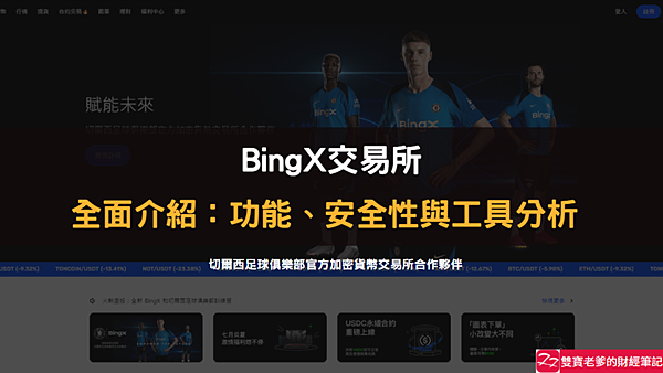 BingX交易所｜沒事多開交易所，完整介紹BingX