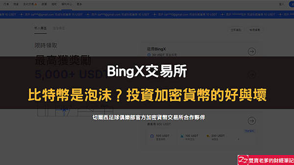 BingX交易所｜投資加密貨幣的好處和壞處，比特幣會泡沫化嗎
