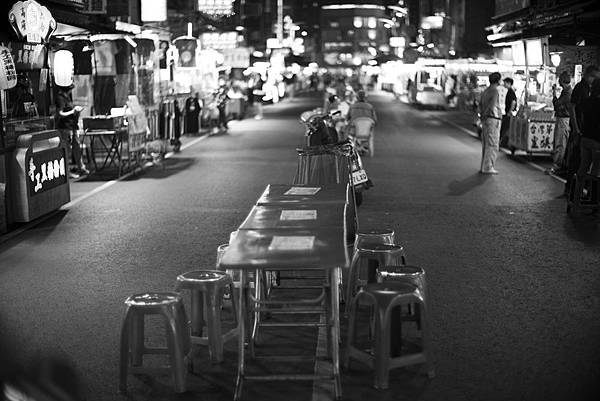 六合夜市黑白記錄Leica M-Monochrom Typ 246和Noctilux-M 50mm f1