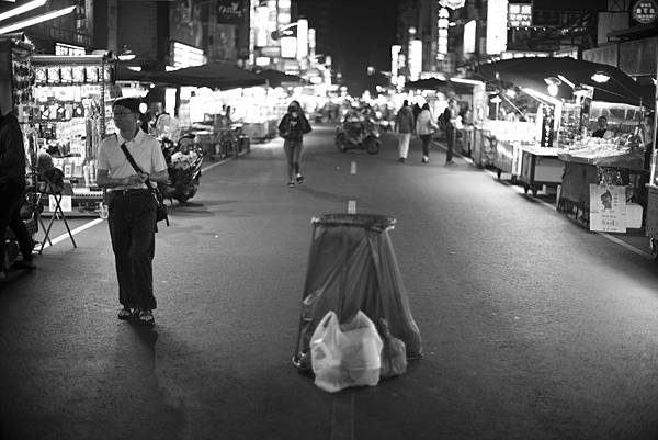 六合夜市黑白記錄Leica M-Monochrom Typ 246和Noctilux-M 50mm f1